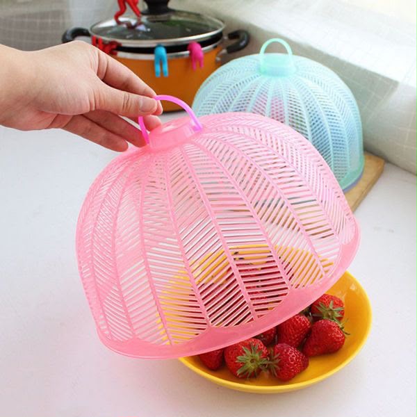 Food Net ABS Plastic Protector Cover – Reusable Food Cover for Kitchen & Dining