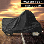 Premium Waterproof Bike Cover – Universal Motorcycle Cover | Anti-UV, Dust & Rain Protection